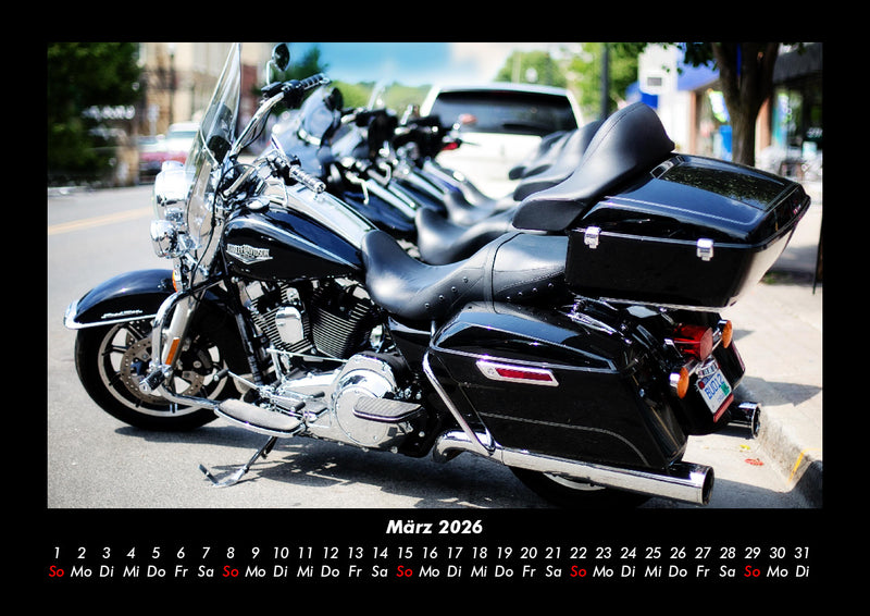 Motorräder Fotokalender 2026 - 3