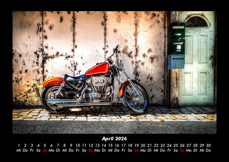 Motorräder Fotokalender 2026 - 4