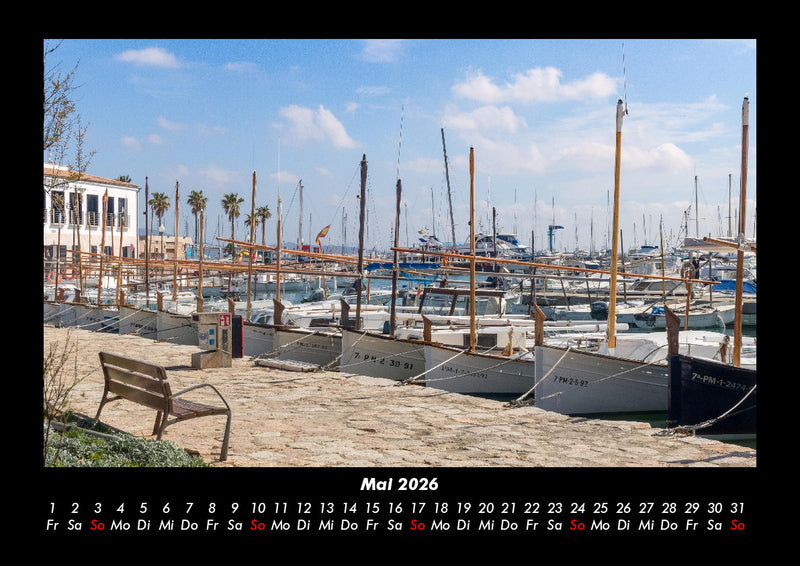 Boote Fotokalender 2026 - 5
