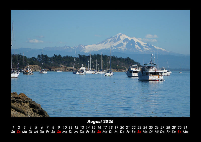Boote Fotokalender 2026 - 8