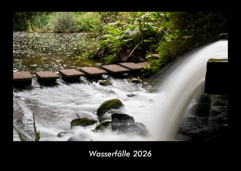 Wasserfälle Fotokalender 2026 - Hauptbild