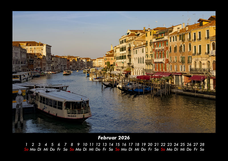 Sensation Italien Fotokalender 2026 - 2