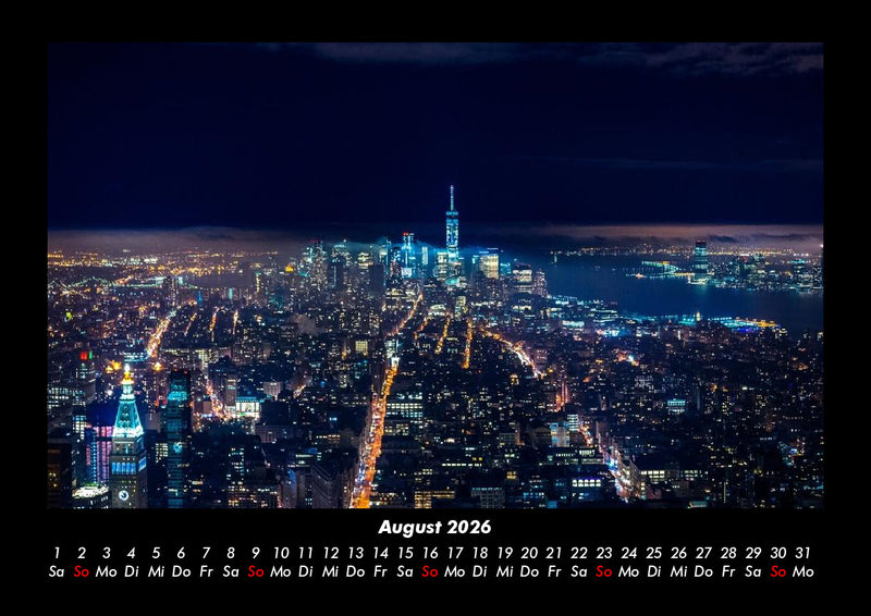New York Fotokalender 2026 - 8