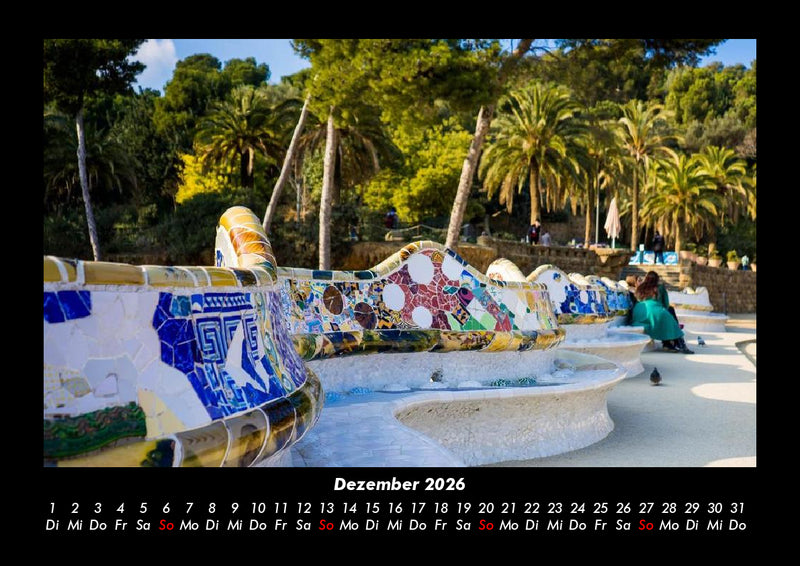 Barcelona Fotokalender 2026 - 12