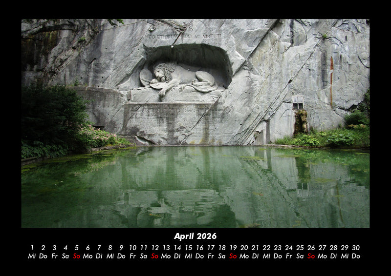 Die Seen der Erde Fotokalender 2026 - 4