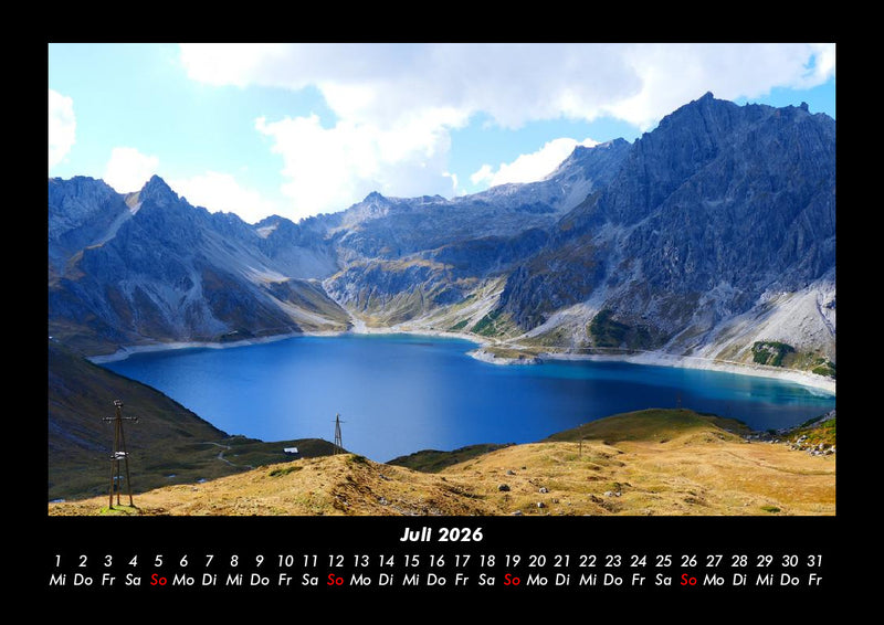 Die Seen der Erde Fotokalender 2026 - 7