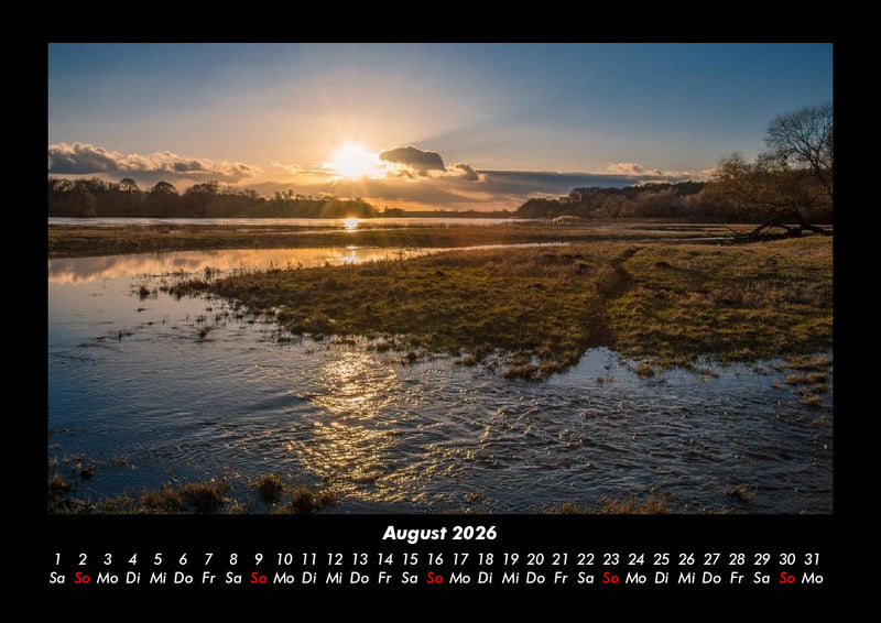 Die Seen der Erde Fotokalender 2026 - 8