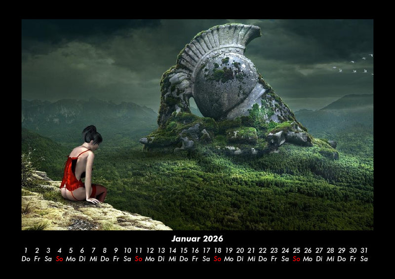 Mit Fantasy durch's Jahr Fotokalender 2026 - 1