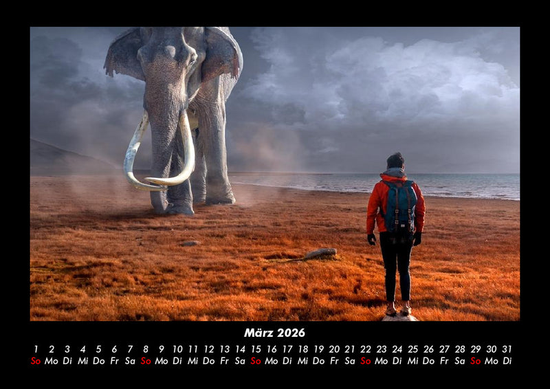 Mit Fantasy durch's Jahr Fotokalender 2026 - 3