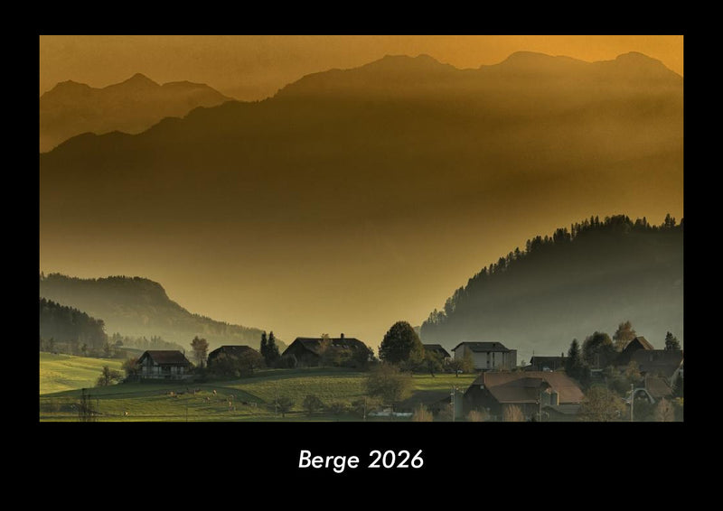 Berge Fotokalender 2026 - Hauptbild