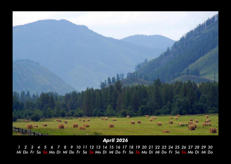 Berge Fotokalender 2026 - 4