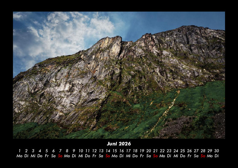 Berge Fotokalender 2026 - 6