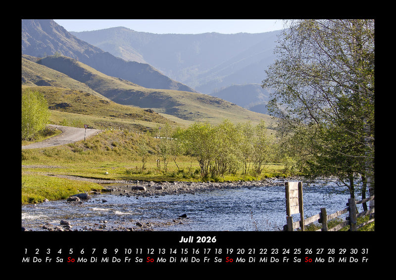 Berge Fotokalender 2026 - 7