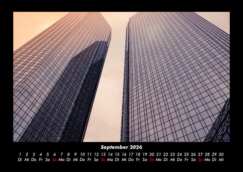 Architektur - Hochhäuser Fotokalender 2026 - 9