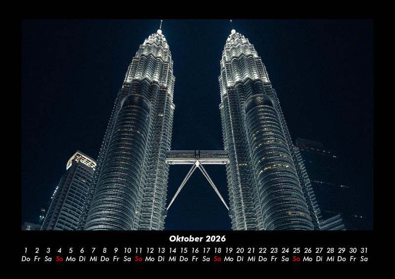 Architektur - Hochhäuser Fotokalender 2026 - 10