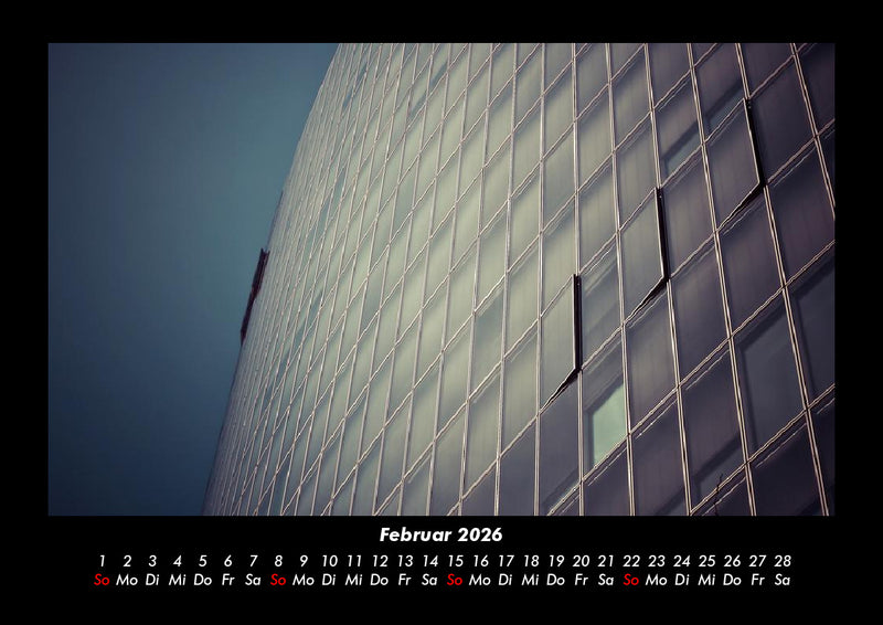 Architektur - Hochhäuser Fotokalender 2026 - 2