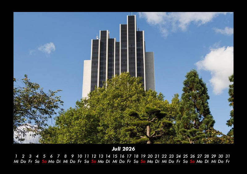 Architektur - Hochhäuser Fotokalender 2026 - 7
