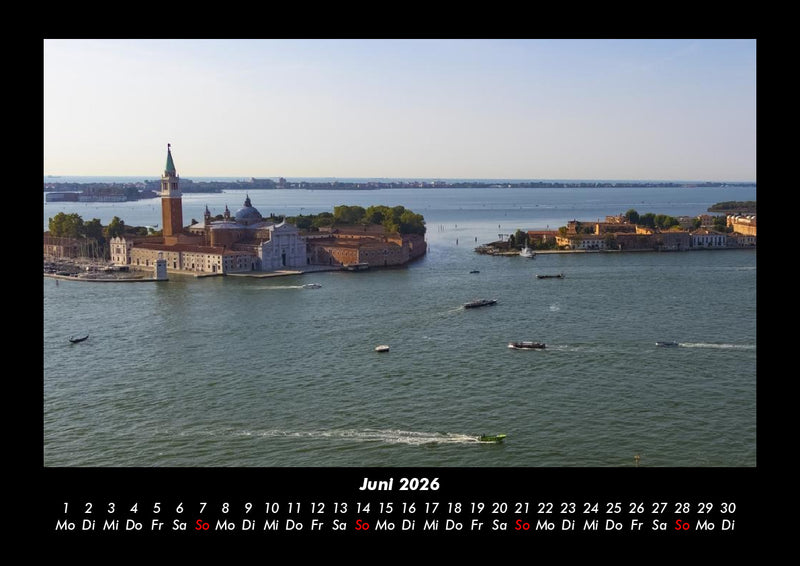 Venedig Fotokalender 2026 - 6