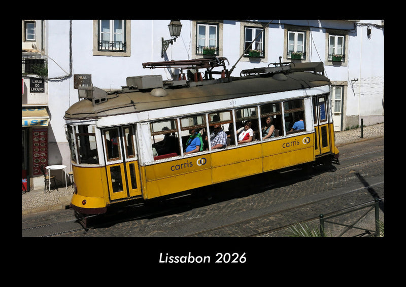 Lissabon Fotokalender 2026 - Hauptbild