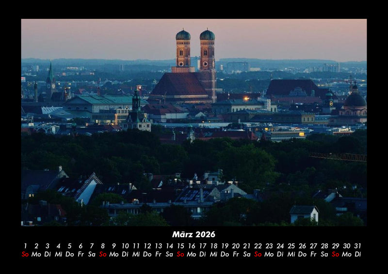 München Fotokalender 2026 - 3