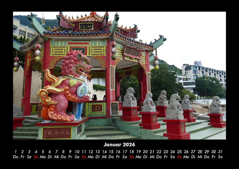 Tempel  Fotokalender 2026 - 1