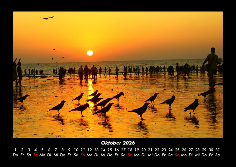 Sonnenuntergänge Fotokalender 2026 - 10