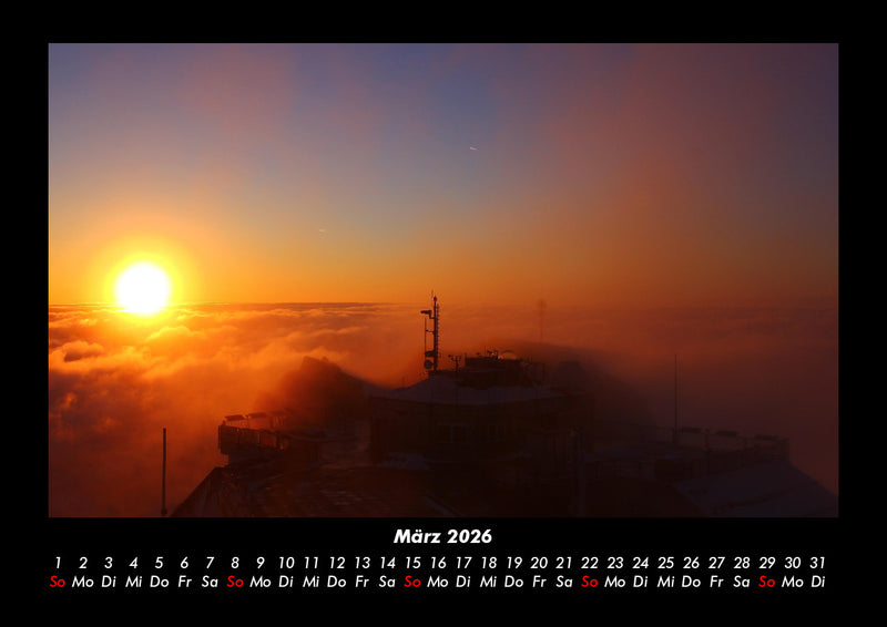 Sonnenuntergänge Fotokalender 2026 - 3