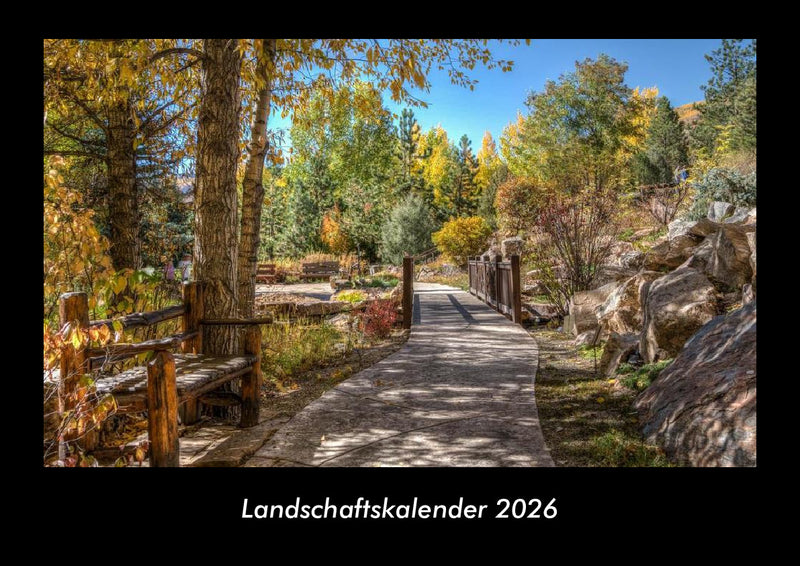 Landschaftskalender Fotokalender 2026 - Hauptbild