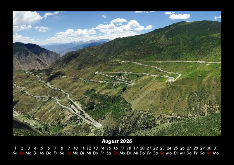 Berge Fotokalender 2026 - 8