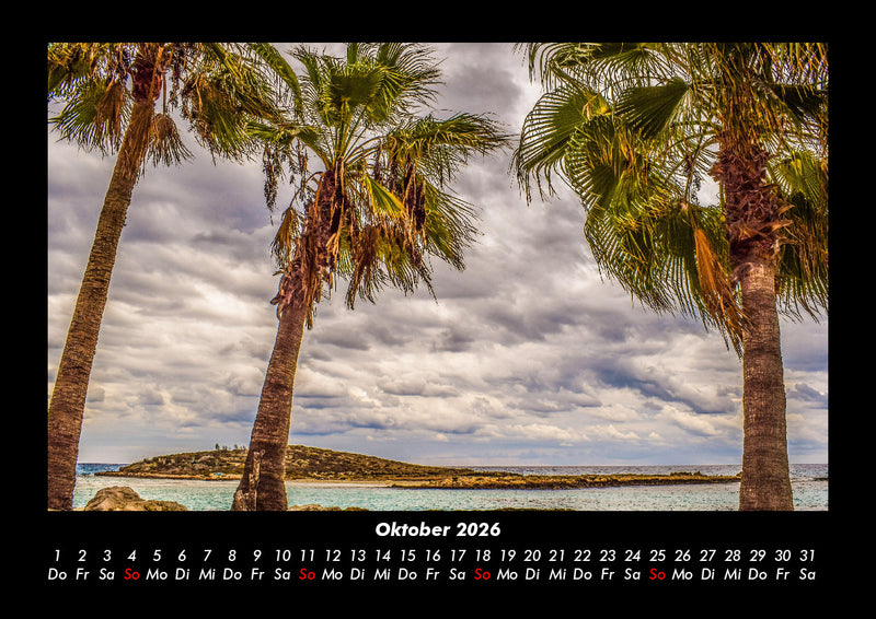 Palmentraum Fotokalender 2026 - 10