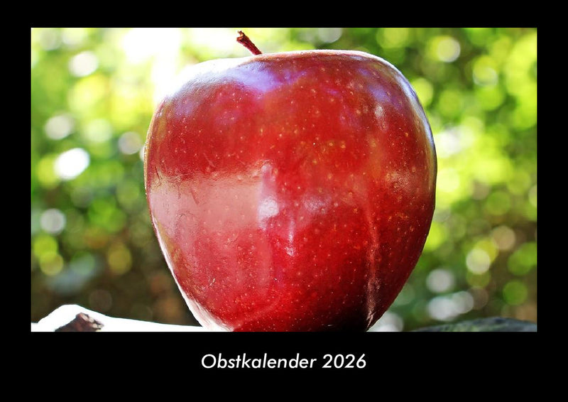 Obstkalender Fotokalender 2026 - Hauptbild
