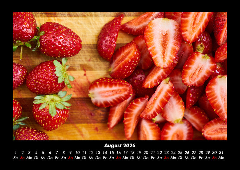 Obstkalender Fotokalender 2026 - 8