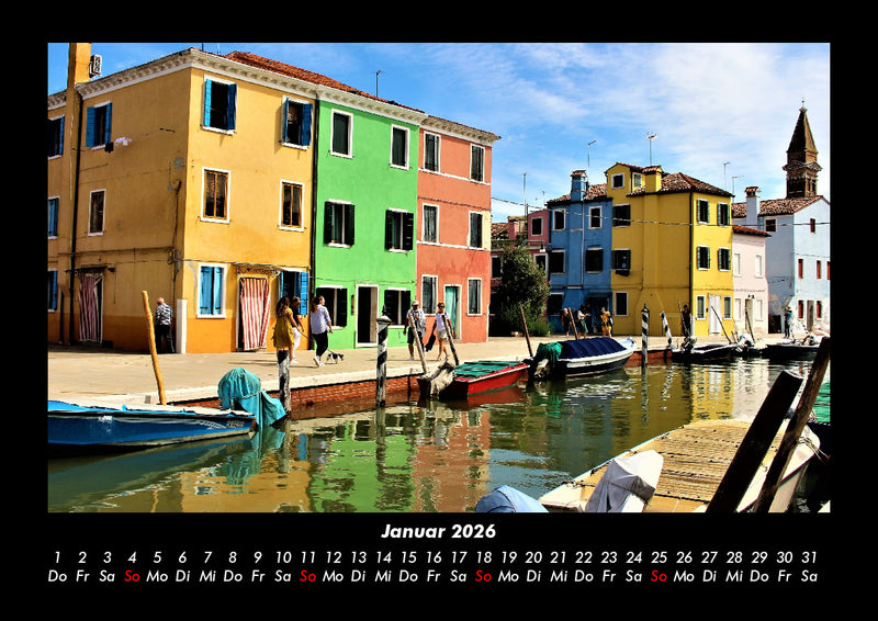 Boote Fotokalender 2026 - 1