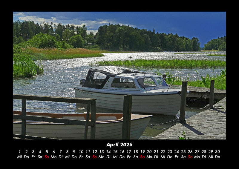 Boote Fotokalender 2026 - 4