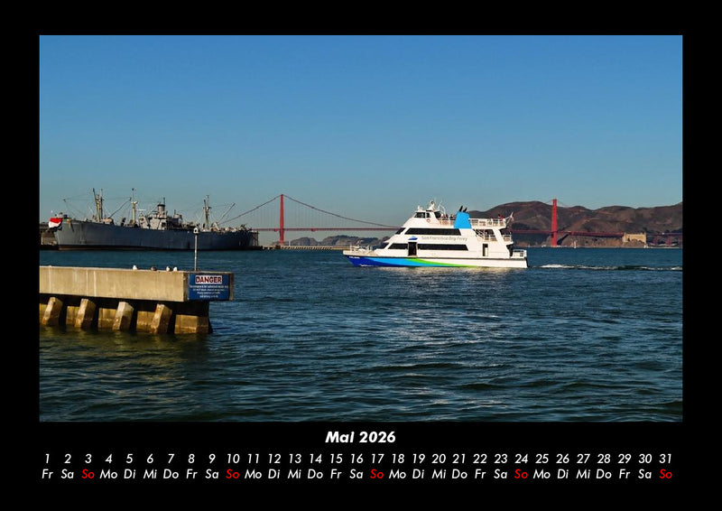 Boote Fotokalender 2026 - 5