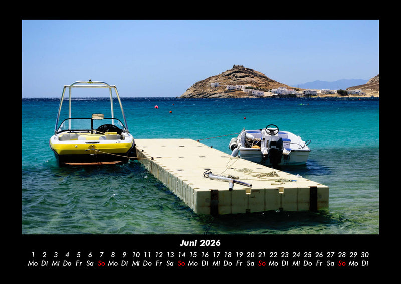 Boote Fotokalender 2026 - 6