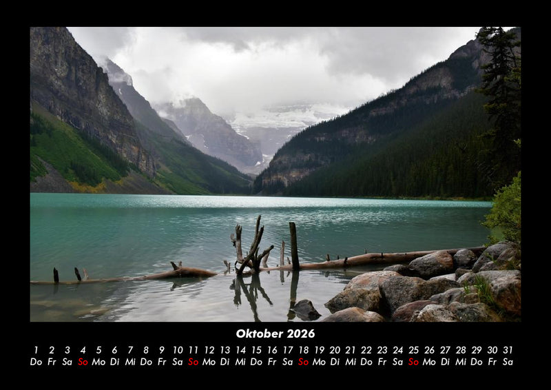 Landschaftskalender Fotokalender 2026 - 10