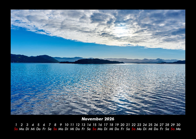 Landschaftskalender Fotokalender 2026 - 11