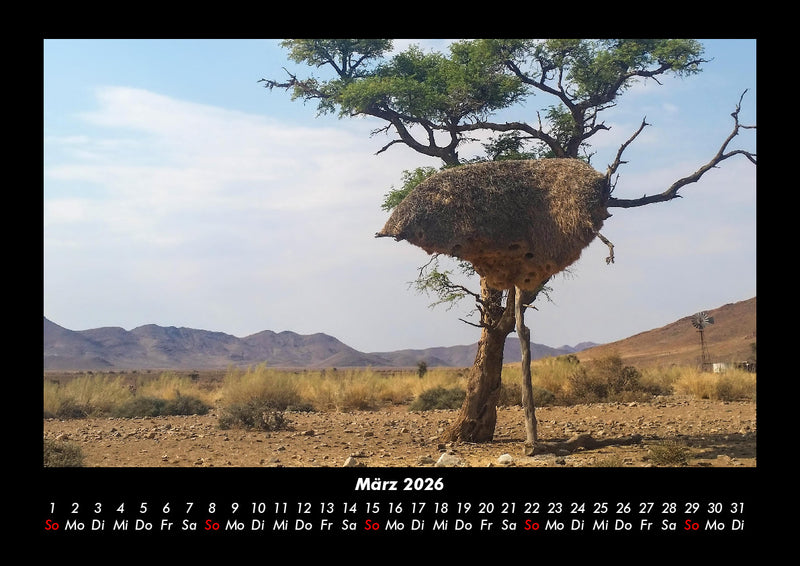 Landschaftskalender Fotokalender 2026 - 3