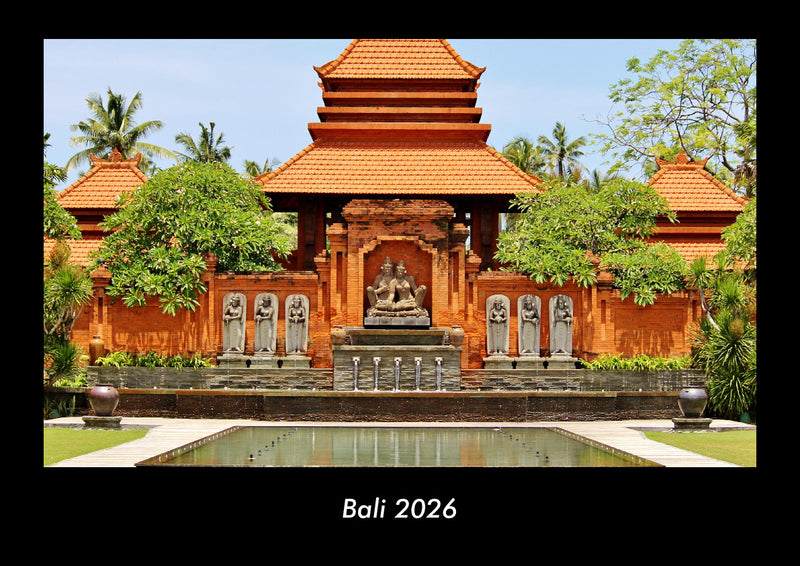Bali Fotokalender 2026 - Hauptbild