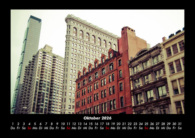 Architektur - Hochhäuser Fotokalender 2026 - 10