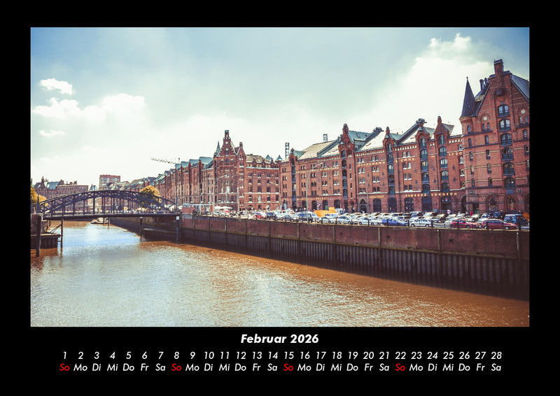 Hamburg Fotokalender 2026 - 2