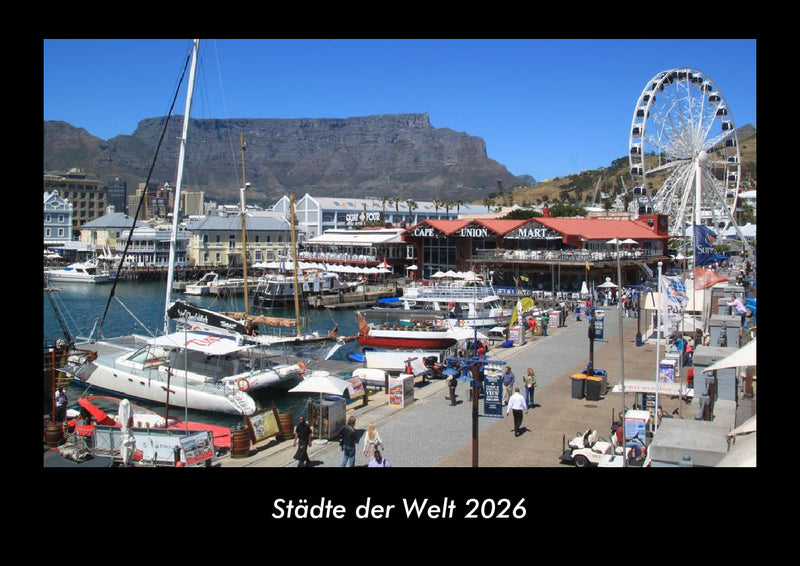 Städte der Welt Fotokalender 2026 - Hauptbild
