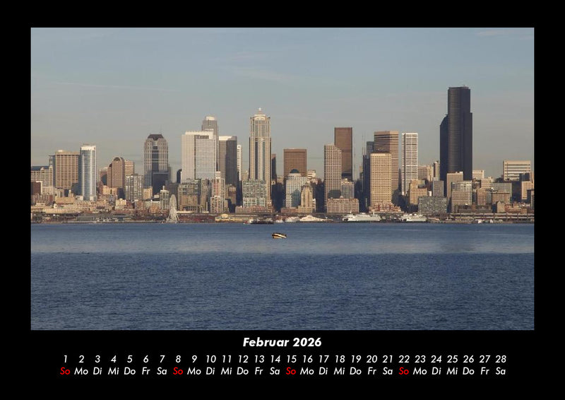Städte der Welt Fotokalender 2026 - 2