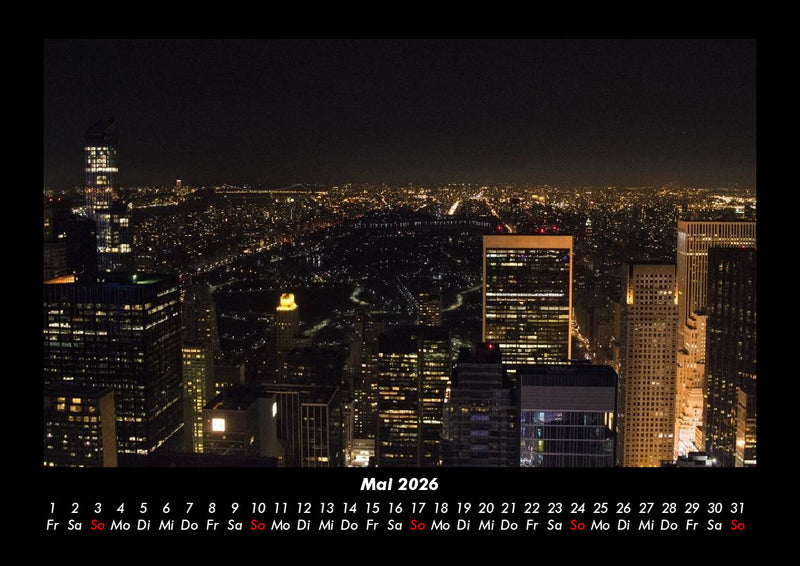 Städte der Welt Fotokalender 2026 - 5