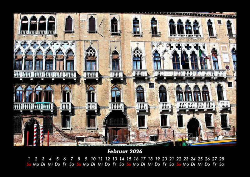 Sensation Italien Fotokalender 2026 - 2