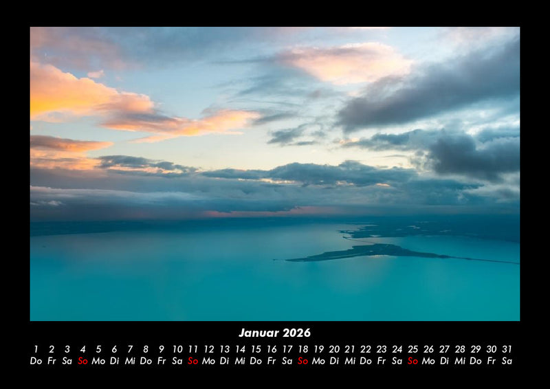 Die Seen der Erde Fotokalender 2026 - 1