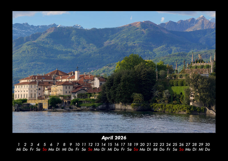 Die Seen der Erde Fotokalender 2026 - 4