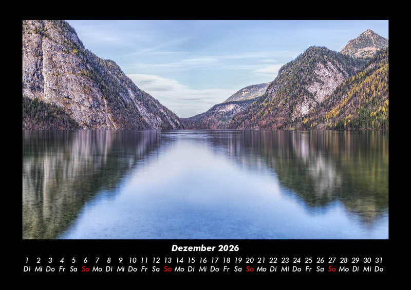 Bergige Welten Fotokalender 2026 - 12