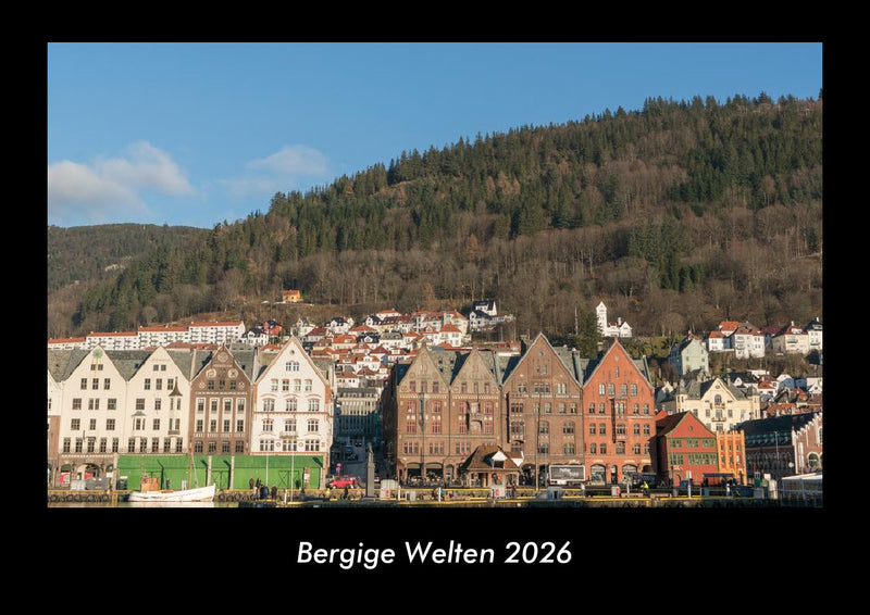 Bergige Welten Fotokalender 2026 - Hauptbild